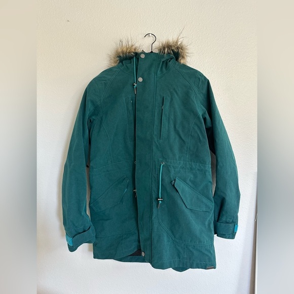 ‘B by Burton’ by Burton Arya Trench DryRide Snow Jacket w/satin lining. XL. - Picture 8 of 11
